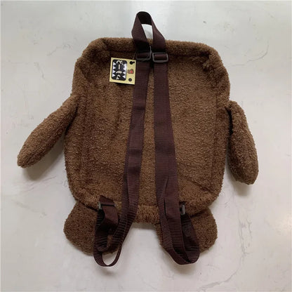 Plush Backpack for Kids Women Men Kawaii Cute Bags Cartoon Anime School Backpack Schoolbag Back Pack Bagpack