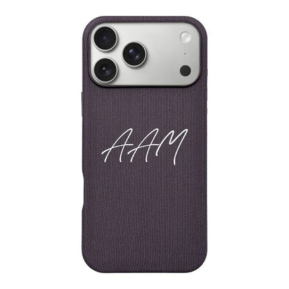For lphone 17 pro max 17PRO 17 16 Leather PU Personalized Initials Custom Magsafe leather Phone Case