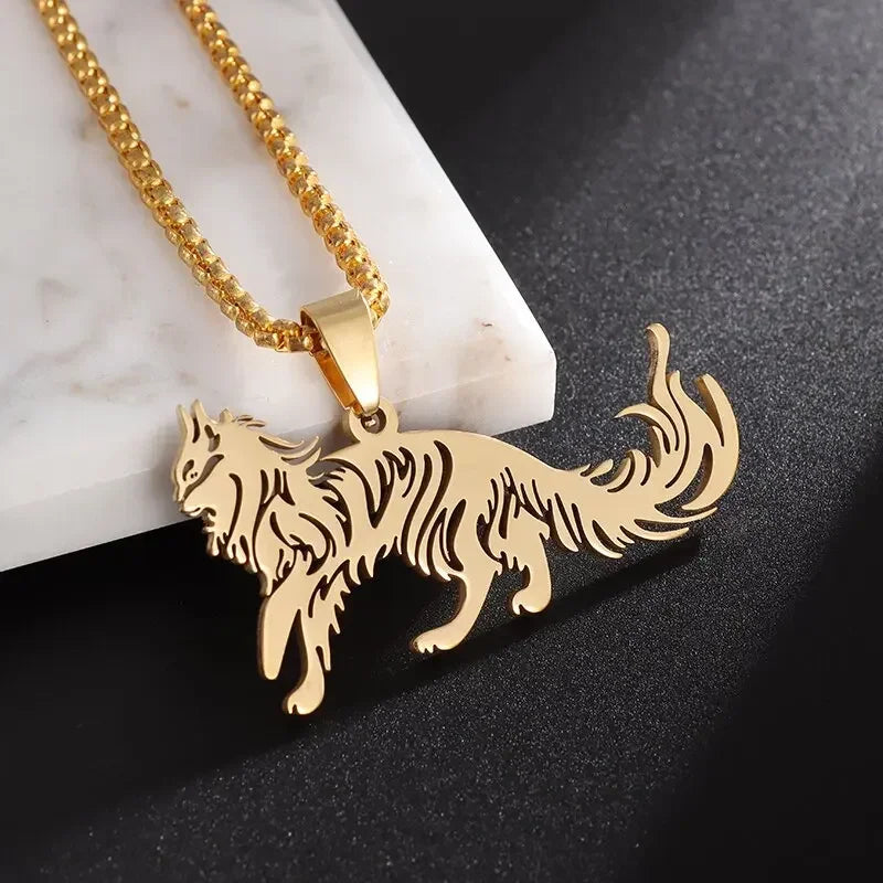 Stainless Steel 100 Dollar Bill Pendant Necklace for Men Women Fashion Lucky Wealth Jewelry Exquisite Gift