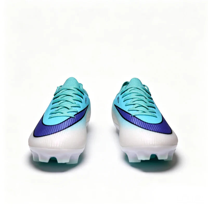 New Mens Football Boots Youth FG/TF Training Studded Fast Soccer Cleats Boys Non Slip Football Shoes Chuteira Campo 35-45
