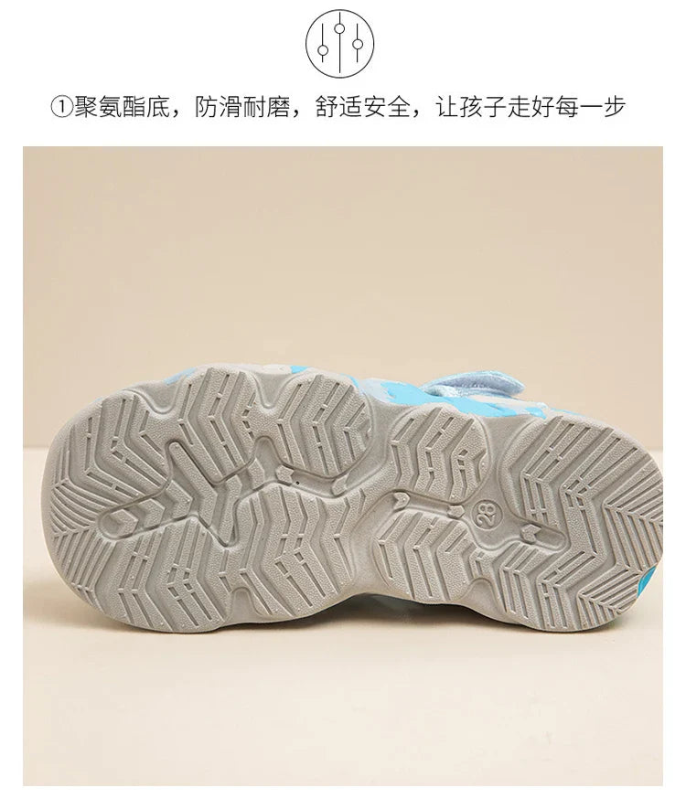 New Girls Sandals Children Water Shoes Cute Outdoor Non-slip Kids Sports Shoes Girls Boy Sandals Sneaker 4 To 12 Years