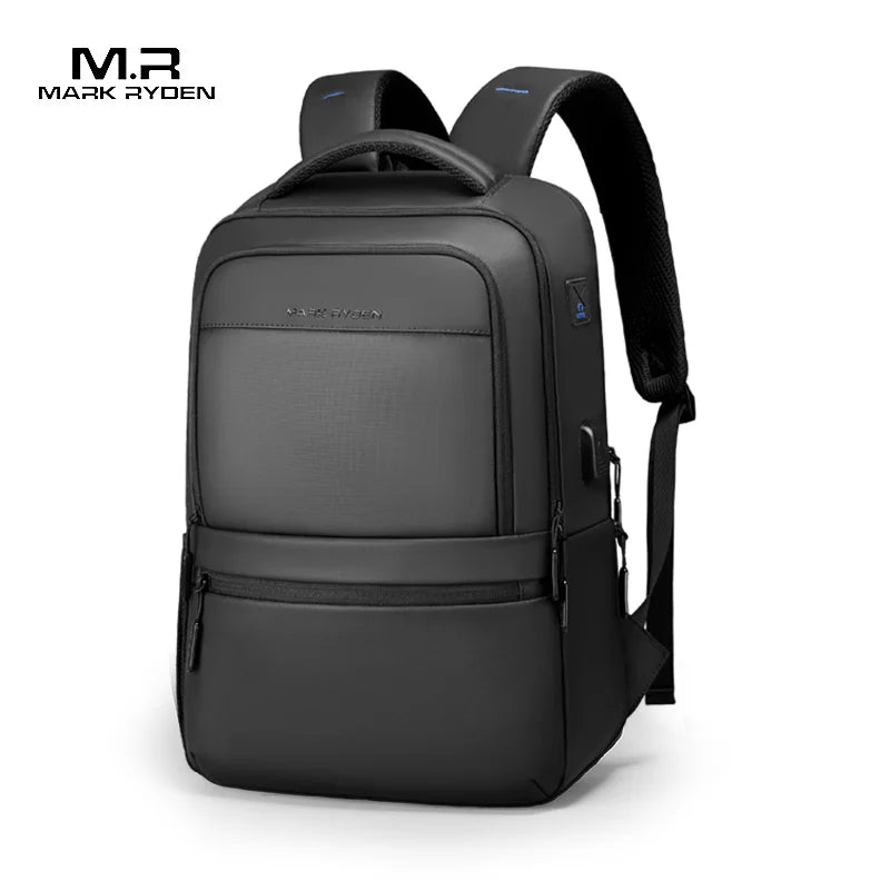 Multi Layers Men's Backpack Fits 15.6inch Laptop Water Repellent Backpacks for Students