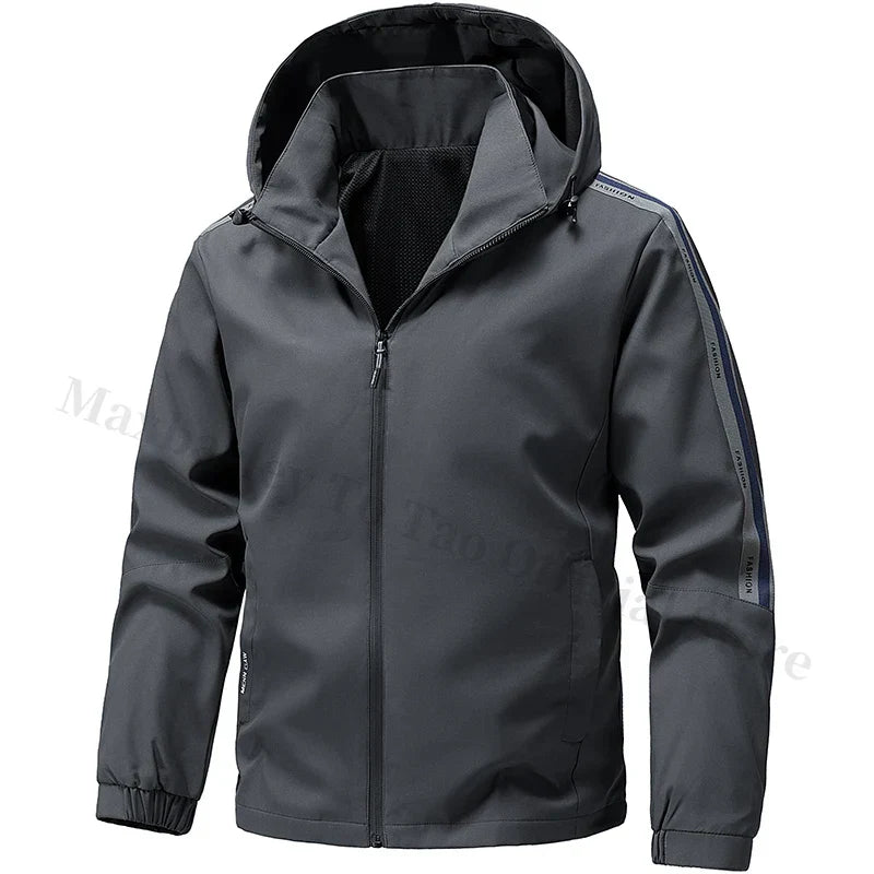 Men's Tracksuit Sets Autumn 2025 Fashion Sportswear Two Piece Sport Suit Jacket+Sweatpants Sweatsuit Men Sports Windproof Suit