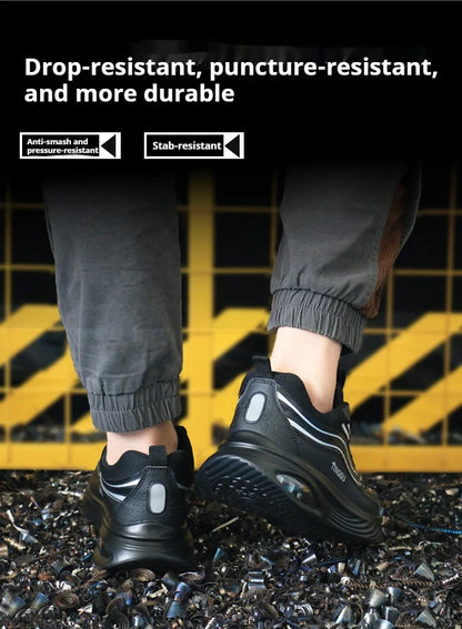 New insulated 10KV anti-smash and anti-puncture labor protection shoes Lightweight and breathable safety protection work shoes