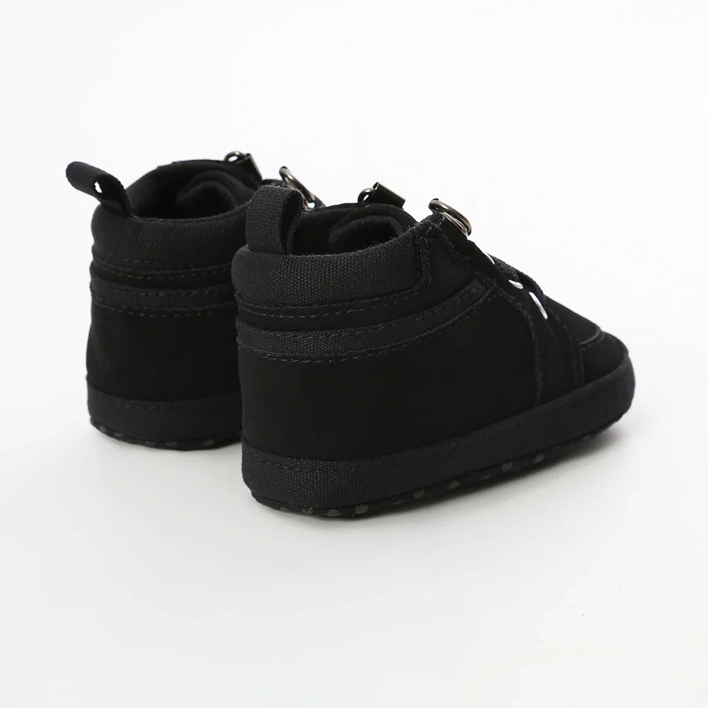 Baby Sneakers Infant Boys Girls Sports Shoes Toddler Casual Cotton Sole Anti-slip PU First Walkers Crawl Crib Basketball Shoes