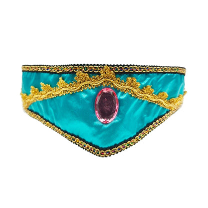 Girl Jasmine Two-piece Set Halloween role-playing Jasmine Princess Suit + Magic Lamp Props Stage Performance Costume