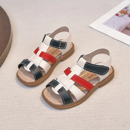2026 Summer New Kids Sandals for Boys Girls Unisex Fashion Open Toes Candy Colors Children Beach Shoes Anti-skid Breathable Hot
