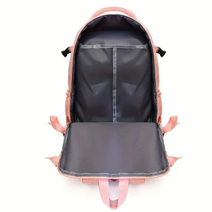 Graceful Stylish Multi-color Backpack Adjustable-strap Lightweight for Commute Daily Use Casual Functional Bag