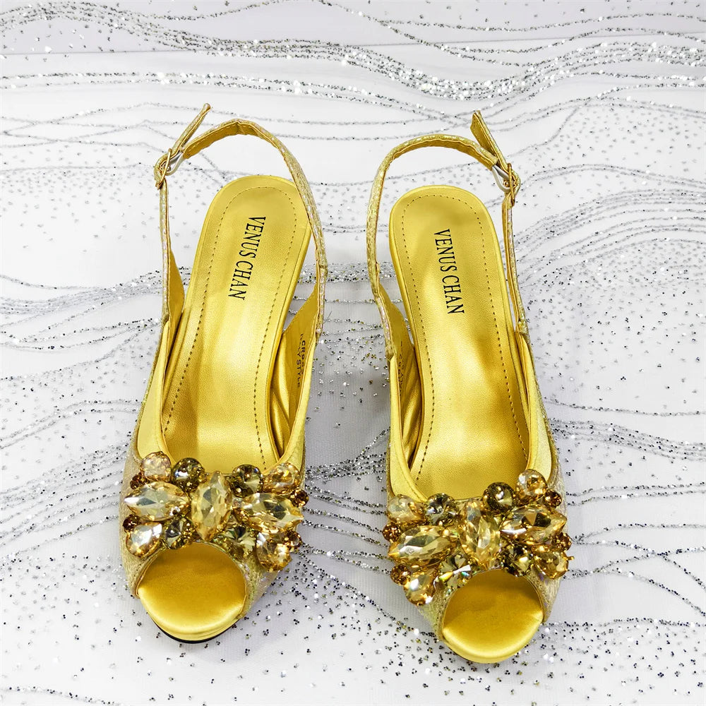 2026 New INS Style Green Elegant High Heels & Matching Bag Set for Women – Popular Nigerian Designer Shoes for African Ladies