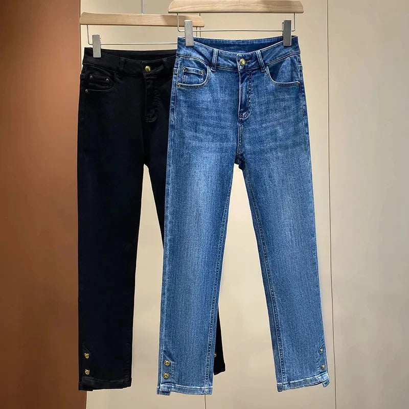 Women's Street wear high waisted Loose Casual Pants