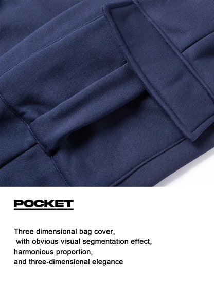 2025 Autumn/Winter Men's jogging Fitness sportswear Set Fashionable Casual Long-sleeved Sweatshirt + Casual Pants 2-piece Sets