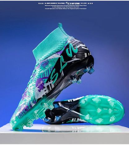 Professional Football Boots Men Soccer Shoes Society Football Cleats FG Lightweight Training Soccer Sneakers Outdoor Sports Shoe