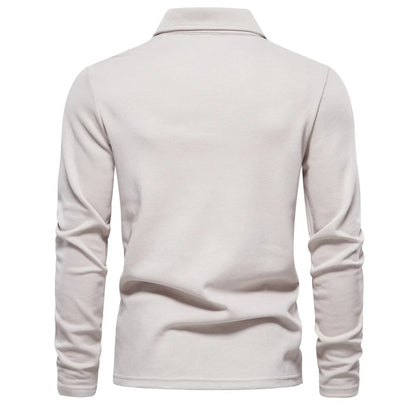 Men's Embroidery Polo Shirt Fashion Turn down Collar Casual Social Luxury Golf Shirt