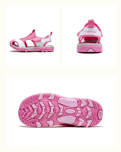 Summer Children Comfortable Sport Water Sandals Outdoor for Boys and Girls Casual Closed Toe Anti-Collision Walking Sandials