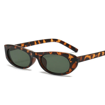 Sunglasses Black Small Frame Fashion Brand Trendy Points Sun Glasses