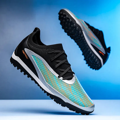 New Men Football Boots Sport Adult Long Spikes Soccer Shoes Training Outdoor Cleats Breathable Non Slip Boys Match Comfortable