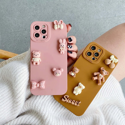 Cases for iPhone 11 12 13 14 15 Pro Max Soft Silicon Back Cover Case for iPhone X XR XS Max 7 8 6 6s Plus Se 2020