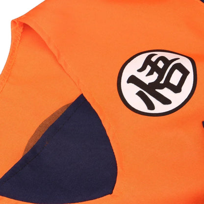 Halloween Adult Kids Son Goku Cosplay Costumes Suits Krillin Outfits Anime Party Child Costumes Tail Wrister Super Saiyan Wig