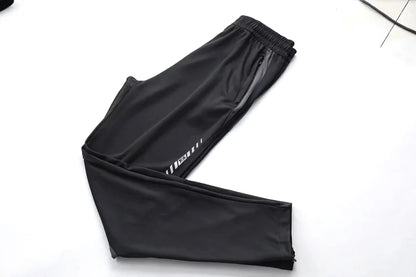 Men Sport Pants Running Pants With Zipper Pockets Soccer Training Jogging Sports Trousers Fitness Football Leggings Sweatpants