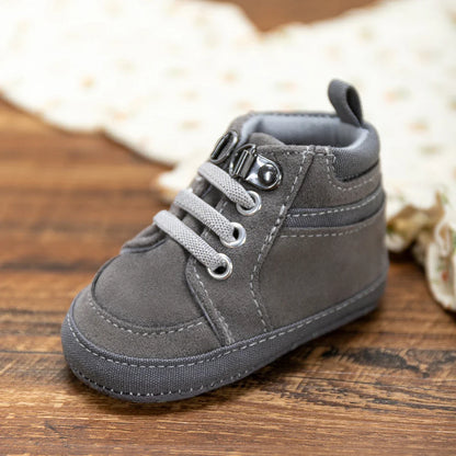 Baby Sneakers Infant Boys Girls Sports Shoes Toddler Casual Cotton Sole Anti-slip PU First Walkers Crawl Crib Basketball Shoes