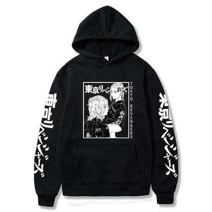 2025 Tokyo Revengers Hoodie Men Women Sweatshirt Print Unisex Streetwear Hip Hop Style  Winter Fashion Hip Hop Tops Clothes Male
