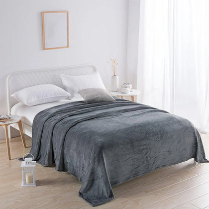 Soft coral fleece air conditioning blanket summer thin new home furnishings coral fleece air conditioning blanket thin