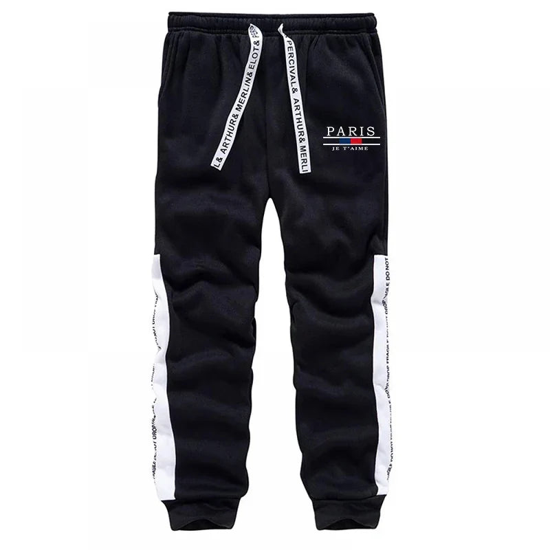 Autumn Winter Mens Tracksuit Print Casual Sweatshirts Sportswear Outdoors Sports Jogging Mens Clothing Single Piece Hoodie Pants