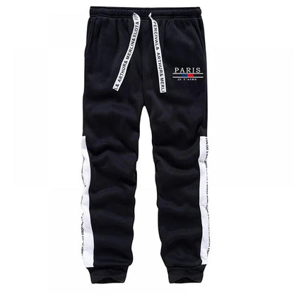 Autumn Winter Mens Tracksuit Print Casual Sweatshirts Sportswear Outdoors Sports Jogging Mens Clothing Single Piece Hoodie Pants