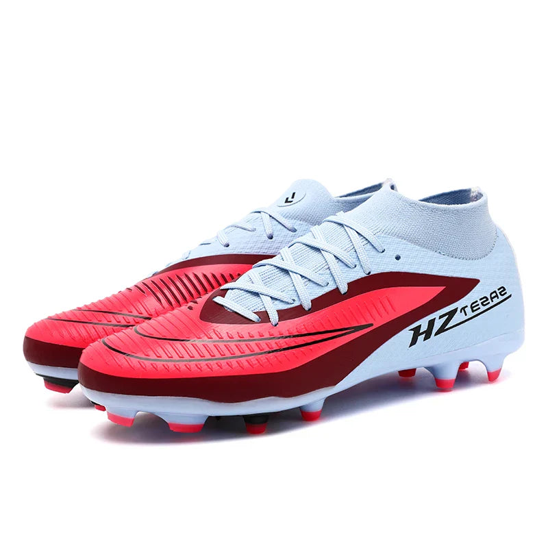 Men FG Football Shoes Ultralight Training Football Field Boots Outdoor Fast Soccer Shoes Society Cleats Professional Sneaker