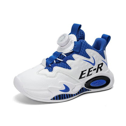 Children's basketball shoes, teenagers' ankle shoes in autumn and winter, boys' casual shoes and outdoor running shoes