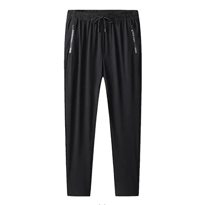 2025 Summer New Men's Fashion Casual Stretch pants plus size 's sports pants quick drying men's pants jogging pants sportswear
