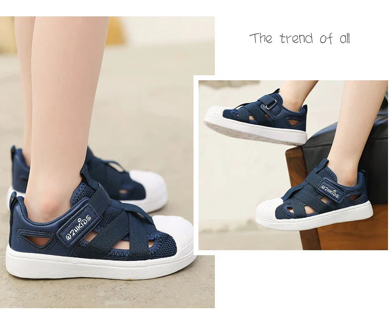 Summer new men's and women's children's sports shoes breathable outdoor sandals children's beach shoes children's