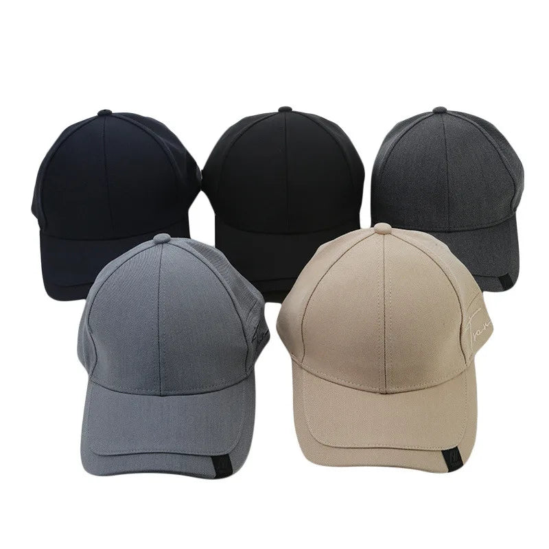 Dry Quickly Sun Cap Woman Outdoors Casual Sport Hat Men Big Size Baseball Caps 60-65cm