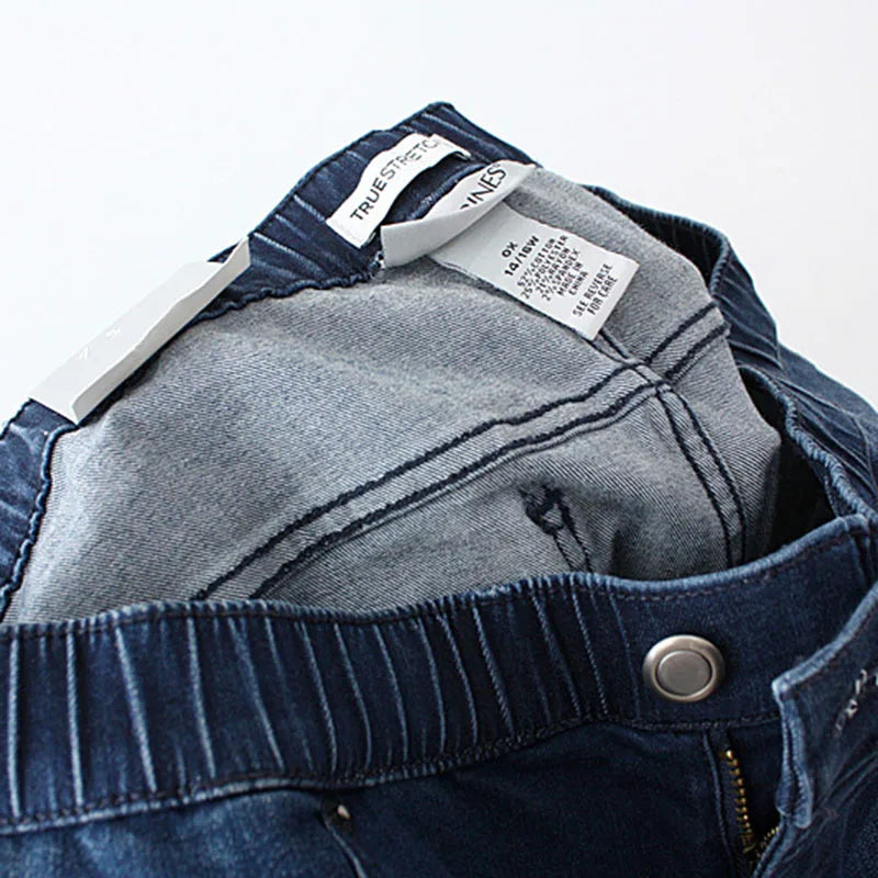 Women Oversize Denim Straight Pants