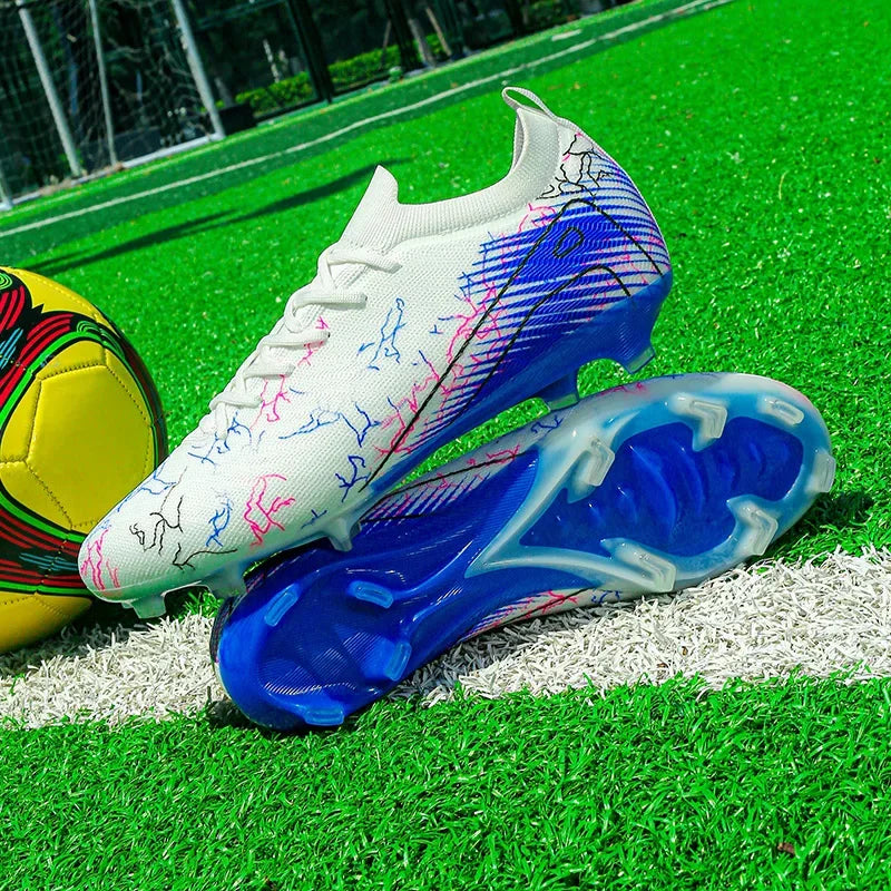 New Men's Football Boots Non-Slip Soccer Shoes Cleats Training FG Top Quality Sneakers Wholesale Drop Shipping Unisex Adult
