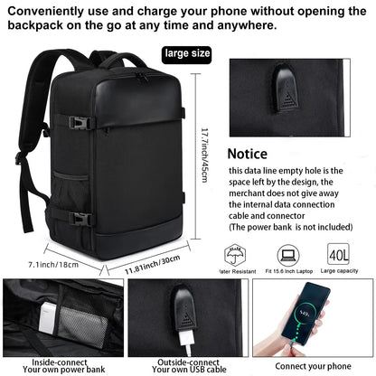 ryanair 40x20x25 and easyjet 45x36x20 Cabin Bag Travel Backpack unisex Laptop Backpack outdoor travel backpack Student.School