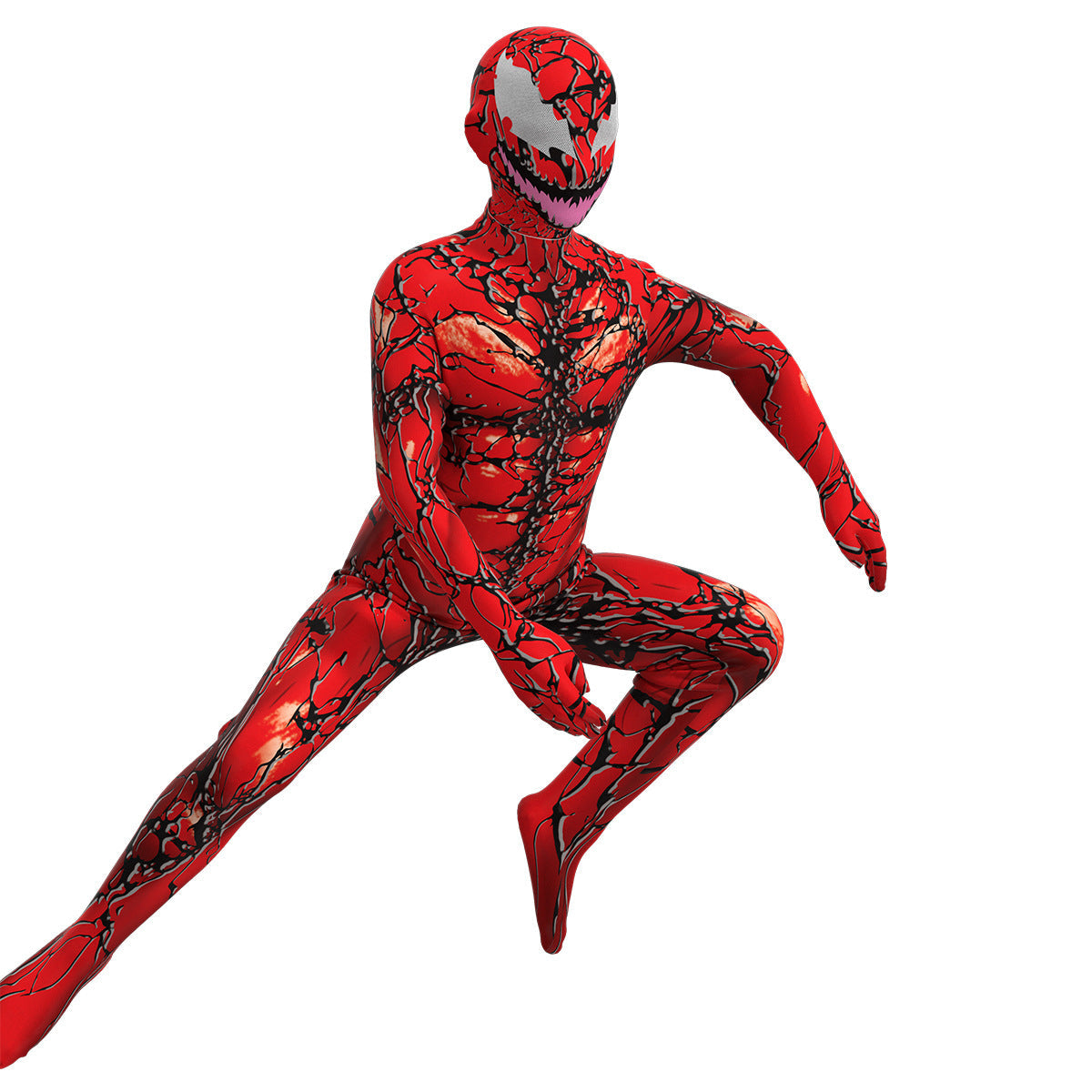 Kids Venom: Let There Be Carnage Carnage Cosplay Costume Bodysuit Jumpsuit Halloween Carnival Suit Party Dress