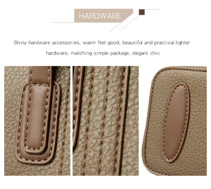 Genuine Brand Women Bags Designer High Quality Soft Leather Large Women 2024 Shoulder Bag Messenger Handbag Shopping Messenger