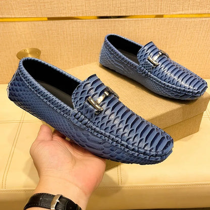Summer Mens Outdoor Anti-slip Comfort Soft High Quality Men Breathable Flat Driving Shoes New 2024 Classic Casual Loafers