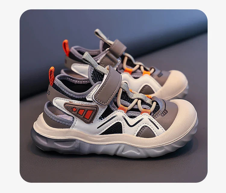Luxury Kids Shoes Boys Sandals Non-slip Outdoor Hiking Sports Shoes Children Breathable Comfort Sports Sandals for Boy
