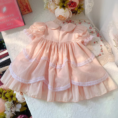 Children's Clothing, Children's Dresses, Summer Clothes, New Girls' Stylish Mesh Dresses, Baby Girls' Princesses