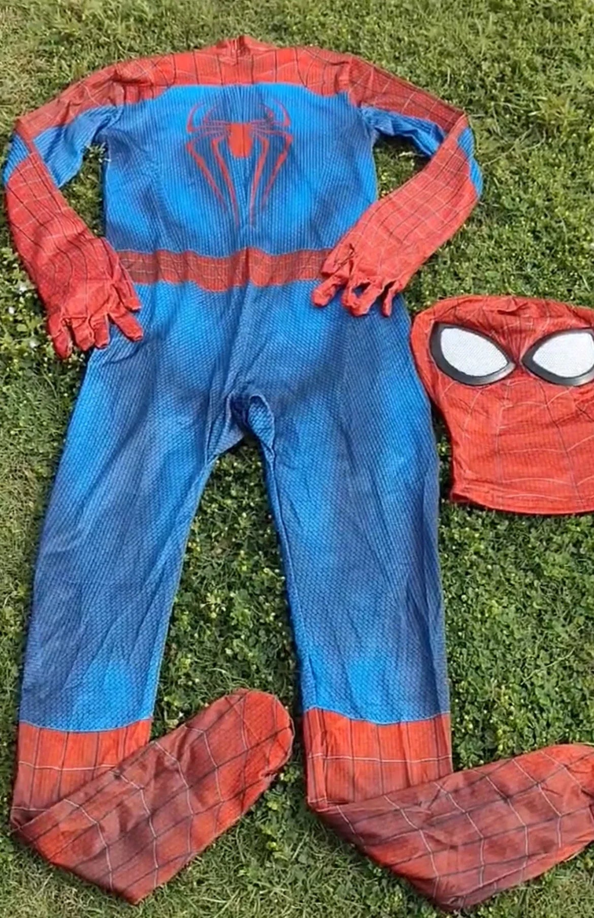 TASM 2 Spiderman Cosplay Boys Amazing Spider Bodysuit Costume Boy Superhero Zentai Outfits Disfraces De Halloween Costume