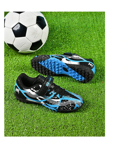 Soccer Shoes with Rubber Soles for Kids, Multicolor FG & TF Training Styles