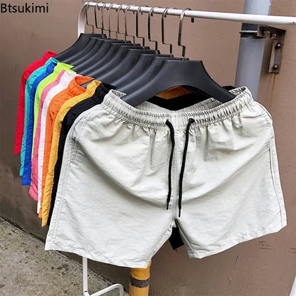 2026 Summer Men's Swimwear Swim Shorts Trunks Beach Board Shorts Swimming Pants Mens Running Sports Surffing Shorts Male M-5XL