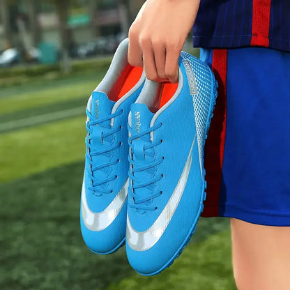 Men Football Boots Cleats Grass Sneakers Breathable Professional Soccer Shoes Outdoor Training Shoes Zapatos De Futbol Sport