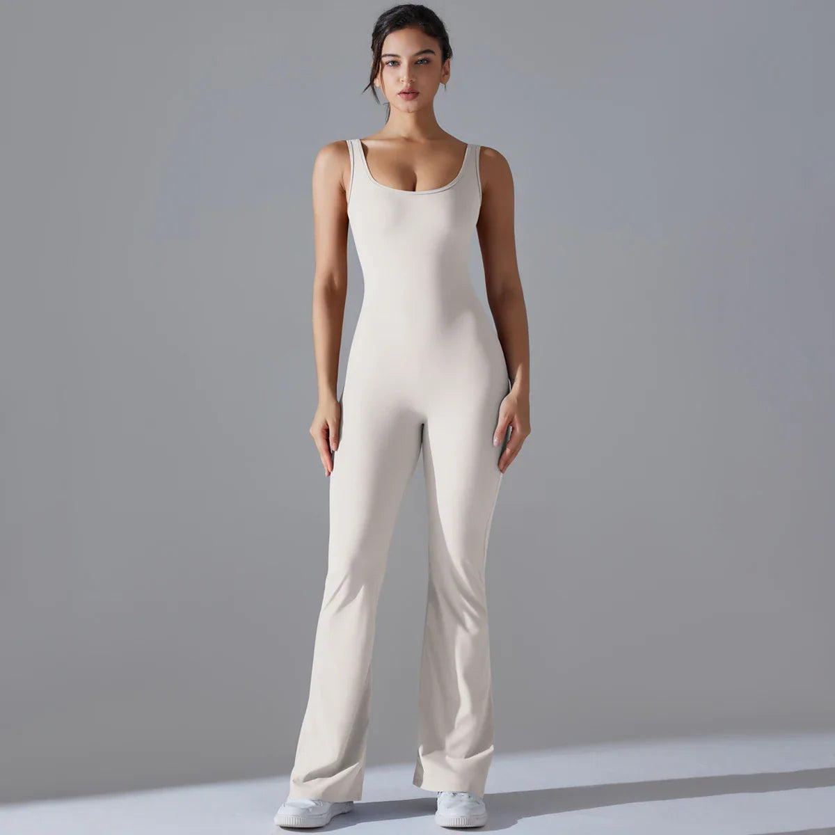 Sexy Back V Jumpsuit Gym Set Women Training Yoga Suit Sportswear Women Sports Jumpsuit Fitness Rompers Stretch Workout Bodysuits