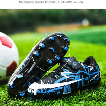 Hot TF/AG Kids Football Shoes Original Child Soccer Shoes Indoor Training Football Field Boots Children‘s Soccer Cleats Sneaker