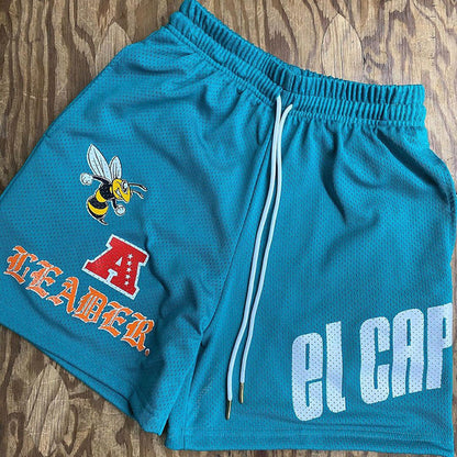 Shorts Gym Mens Fitness Sports Casual Basketball Shorts Running Mesh Short Pants