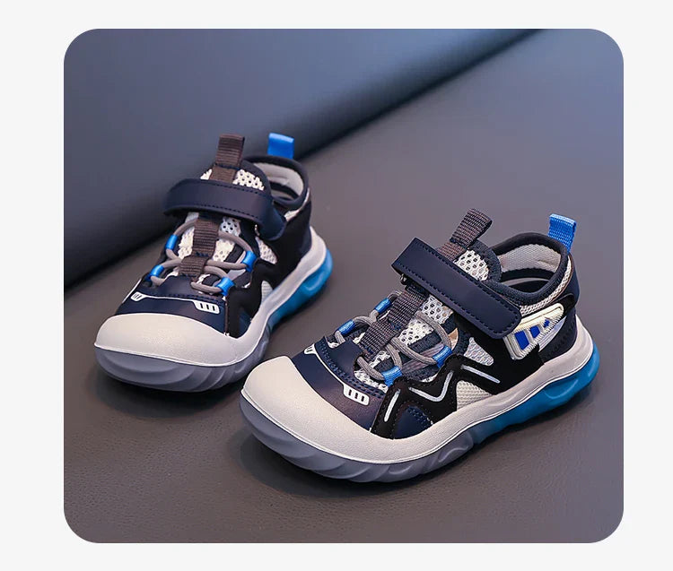 Luxury Kids Shoes Boys Sandals Non-slip Outdoor Hiking Sports Shoes Children Breathable Comfort Sports Sandals for Boy