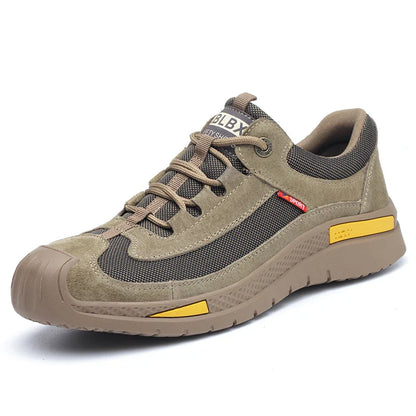 Man Safety Shoes Puncture-Proof Work Sneakers Lightweight Work Shoes Men Steel Toe Shoes Safety Boots Indestructible Shoes